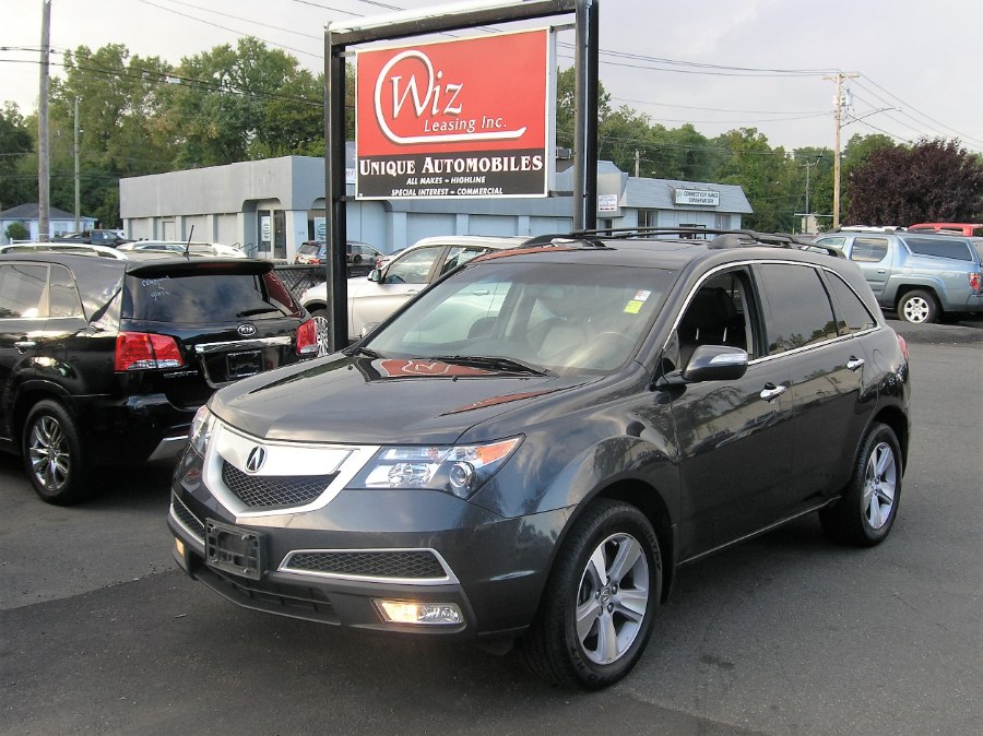 2013 Acura MDX AWD 4dr Tech/Entertainment Pkg, available for sale in Stratford, Connecticut | Wiz Leasing Inc. Stratford, Connecticut