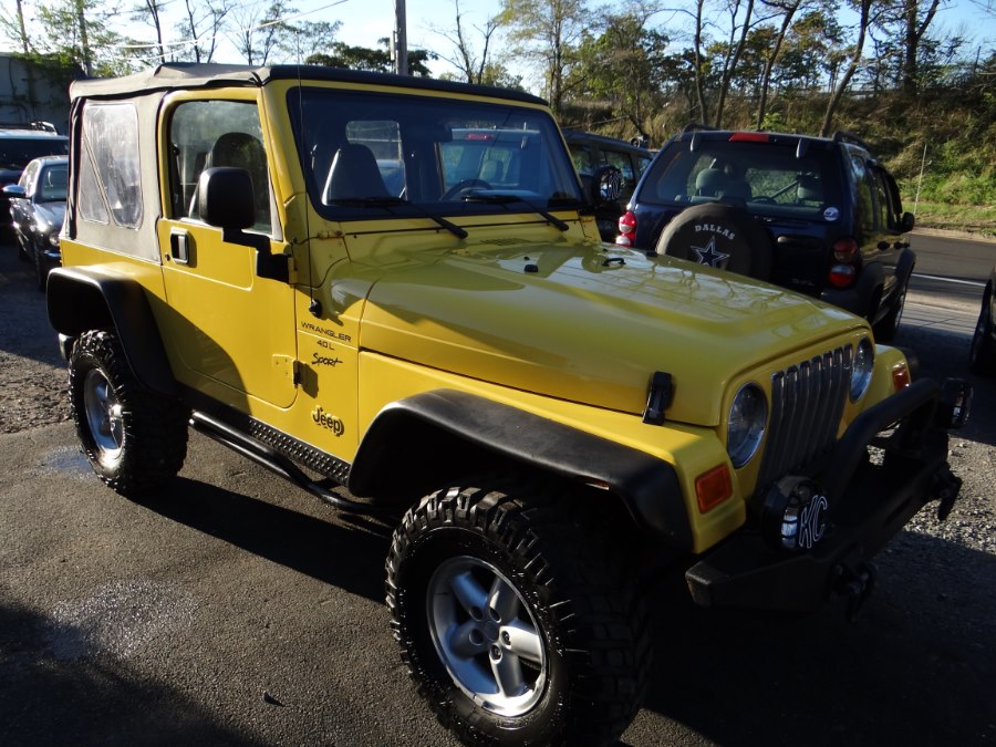 2000 Jeep Wrangler 2dr Sport, available for sale in West Babylon, New York | SGM Auto Sales. West Babylon, New York