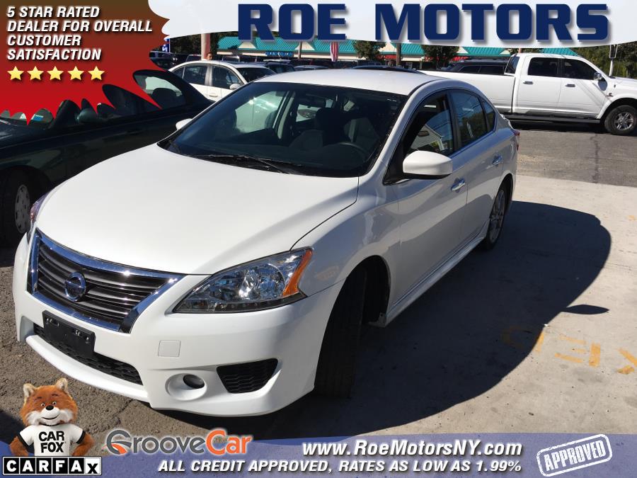 2013 Nissan Sentra 4dr Sdn I4 CVT SV, available for sale in Shirley, New York | Roe Motors Ltd. Shirley, New York