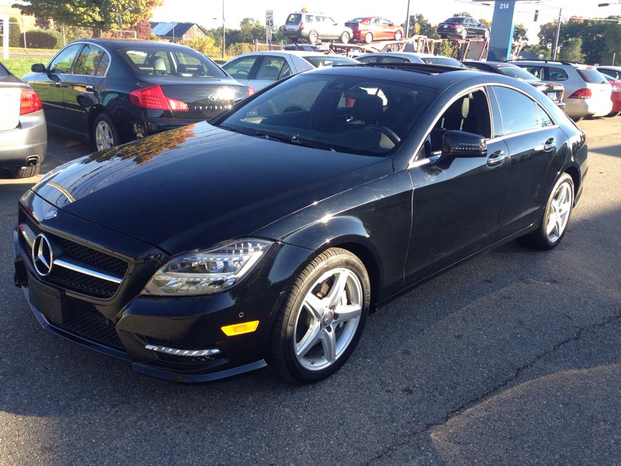 2013 Mercedes-Benz CLS-Class 4dr Sdn CLS550 4MATIC, available for sale in East Windsor, Connecticut | Century Auto And Truck. East Windsor, Connecticut