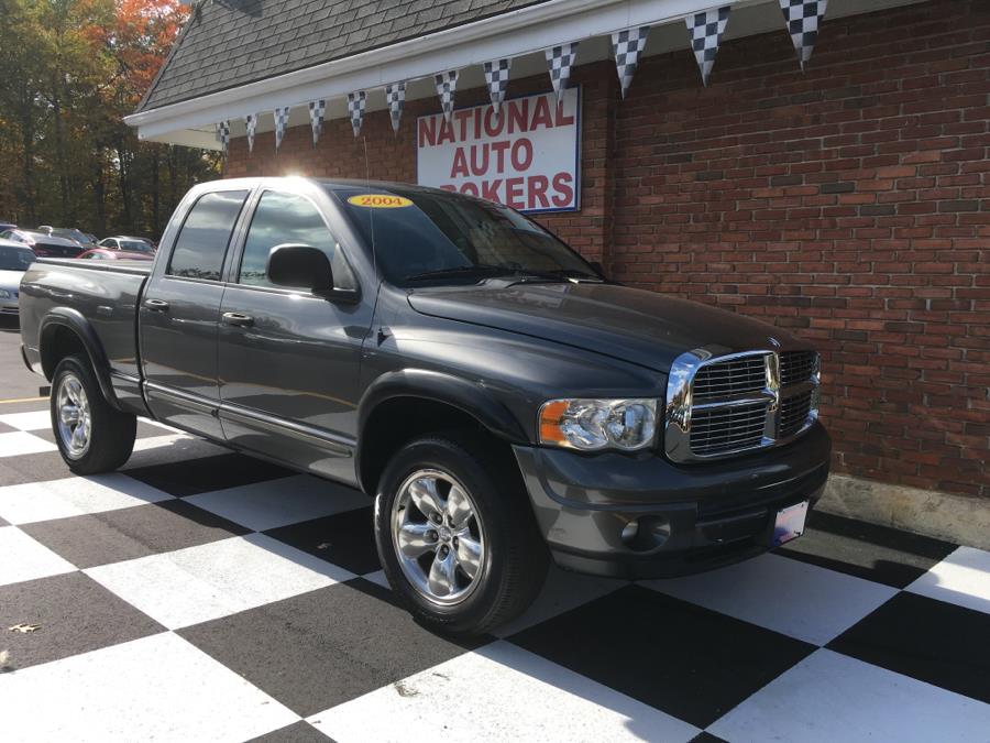 2004 Dodge Ram 1500 4dr Quad Cab 140.5" WB 4WD SLT, available for sale in Waterbury, Connecticut | National Auto Brokers, Inc.. Waterbury, Connecticut