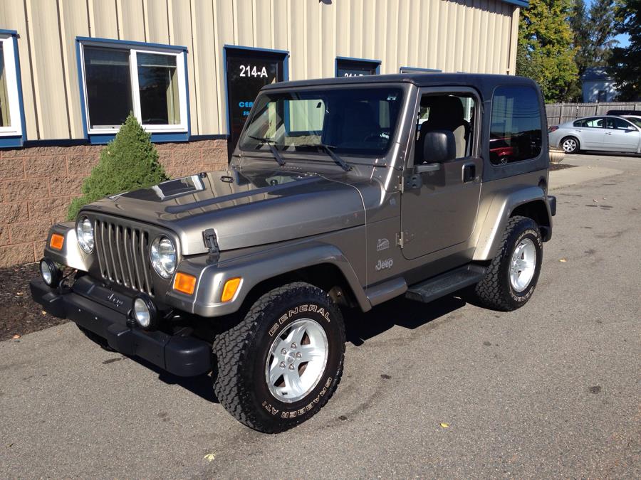 2004 Jeep Wrangler 2dr Sahara, available for sale in East Windsor, Connecticut | Century Auto And Truck. East Windsor, Connecticut