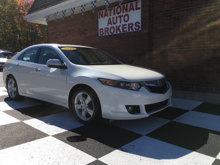 2010 Acura TSX 4dr Sdn  Auto Tech Pkg, available for sale in Waterbury, Connecticut | National Auto Brokers, Inc.. Waterbury, Connecticut