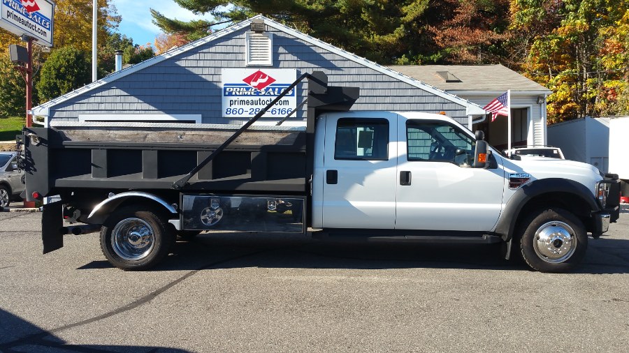 2008 Ford Super Duty F-550 DRW 4WD Crew Cab 200" WB 84" CA XL, available for sale in Thomaston, CT