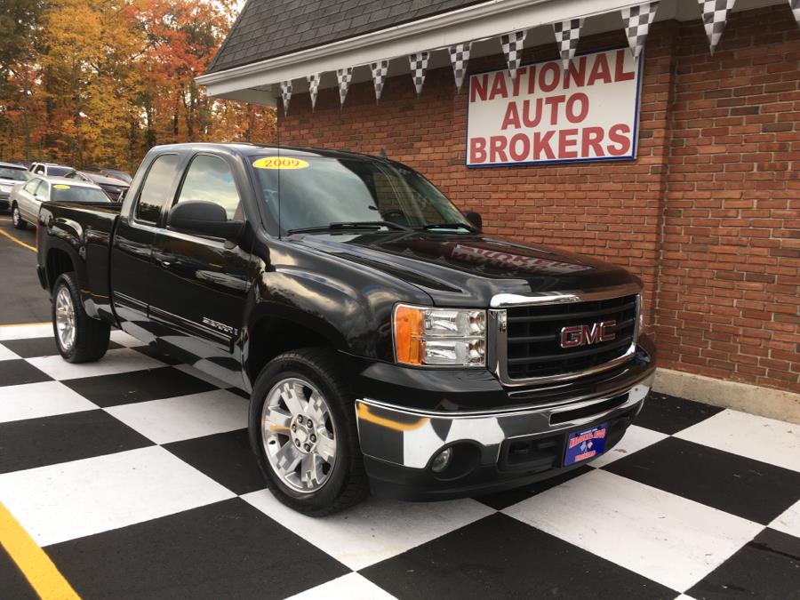 2009 GMC Sierra 1500 4WD Ext Cab SLE, available for sale in Waterbury, Connecticut | National Auto Brokers, Inc.. Waterbury, Connecticut