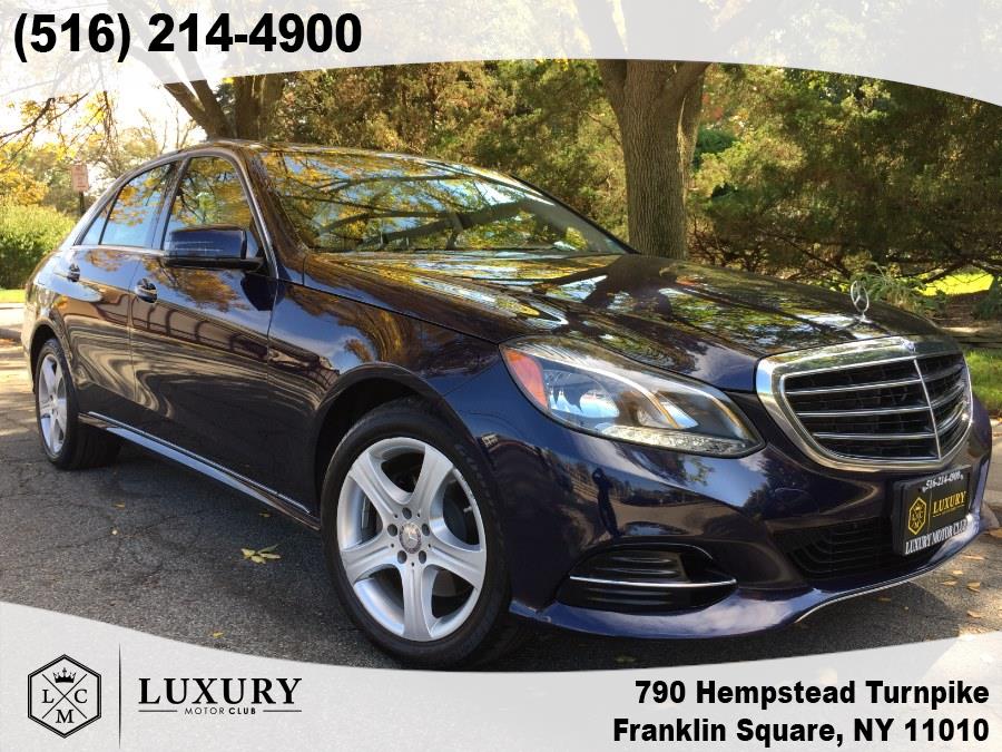 2014 Mercedes-Benz E-Class 4dr Sdn E350 Luxury 4MATIC, available for sale in Franklin Square, New York | Luxury Motor Club. Franklin Square, New York