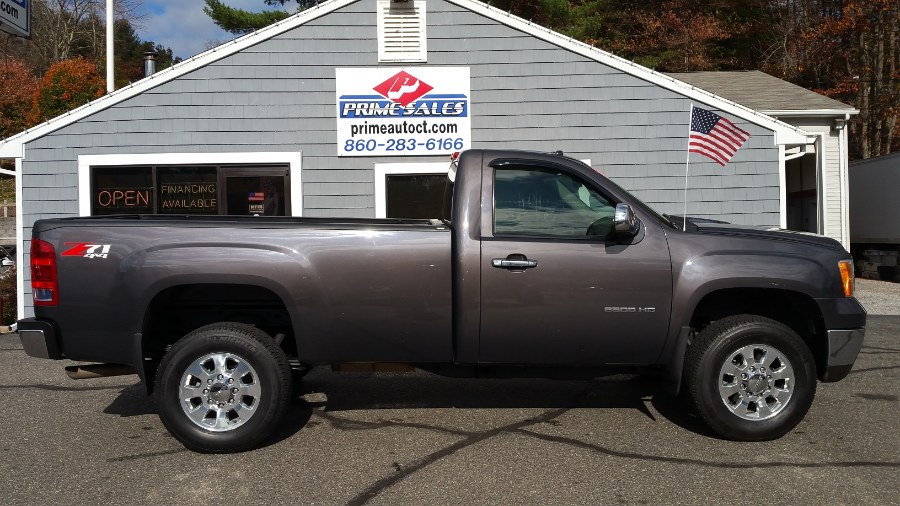 2011 GMC Sierra 2500HD 4WD Reg Cab 133.7" SLE, available for sale in Thomaston, CT