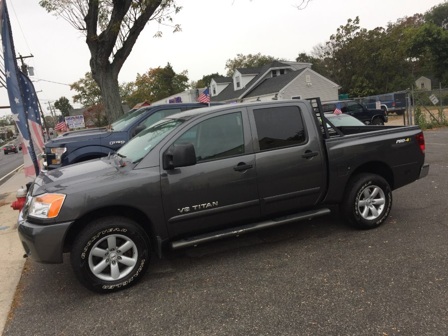 2010 Nissan Titan 4WD Crew Cab SWB PRO-4X, available for sale in Huntington Station, New York | Huntington Auto Mall. Huntington Station, New York