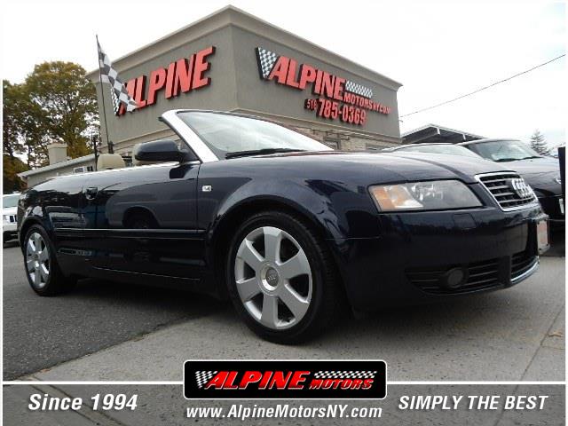 2006 Audi A4 2dr Cabriolet 1.8T CVT, available for sale in Wantagh, New York | Alpine Motors Inc. Wantagh, New York