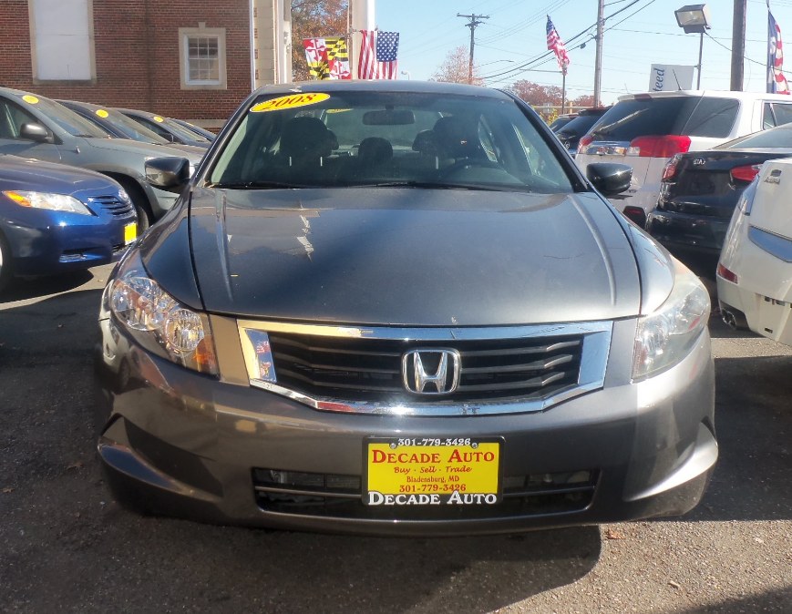 2008 Honda Accord Sdn 4dr I4 Auto LX, available for sale in Bladensburg, Maryland | Decade Auto. Bladensburg, Maryland
