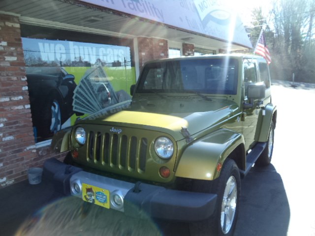 2008 Jeep Wrangler 4WD 2dr Sahara, available for sale in Naugatuck, Connecticut | Riverside Motorcars, LLC. Naugatuck, Connecticut