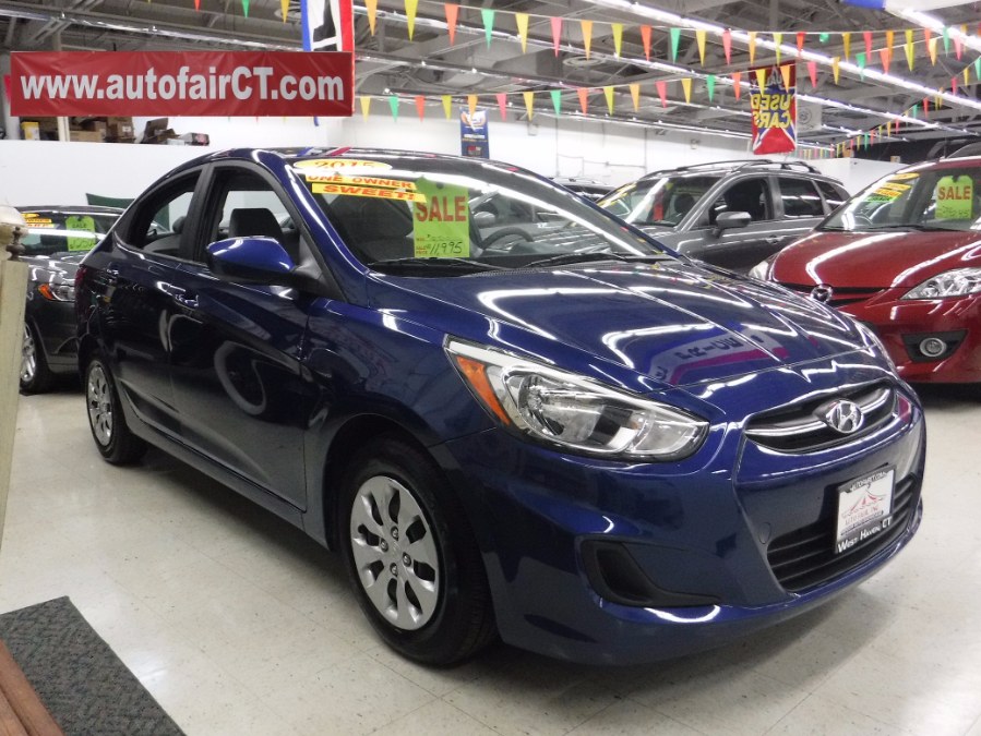2015 Hyundai Accent 4dr Sdn Auto GLS, available for sale in West Haven, Connecticut | Auto Fair Inc.. West Haven, Connecticut