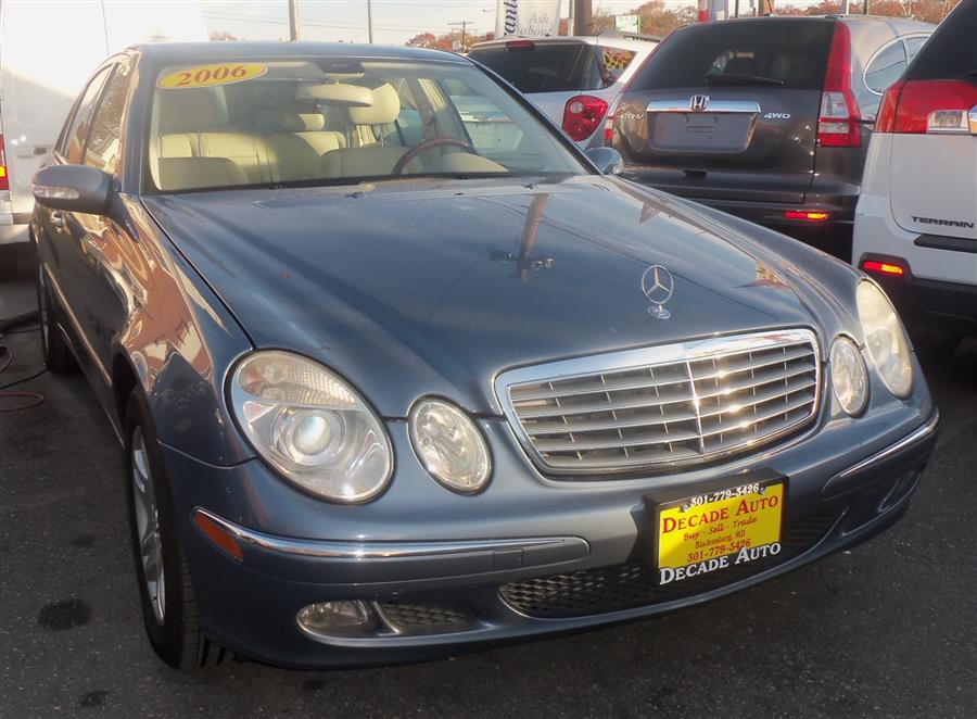 2006 Mercedes-Benz E-Class 4dr Sdn 3.5L, available for sale in Bladensburg, Maryland | Decade Auto. Bladensburg, Maryland