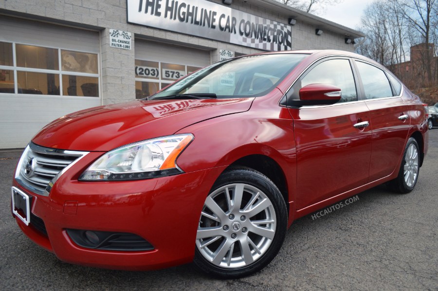 2013 Nissan Sentra 4dr SL, available for sale in Waterbury, Connecticut | Highline Car Connection. Waterbury, Connecticut