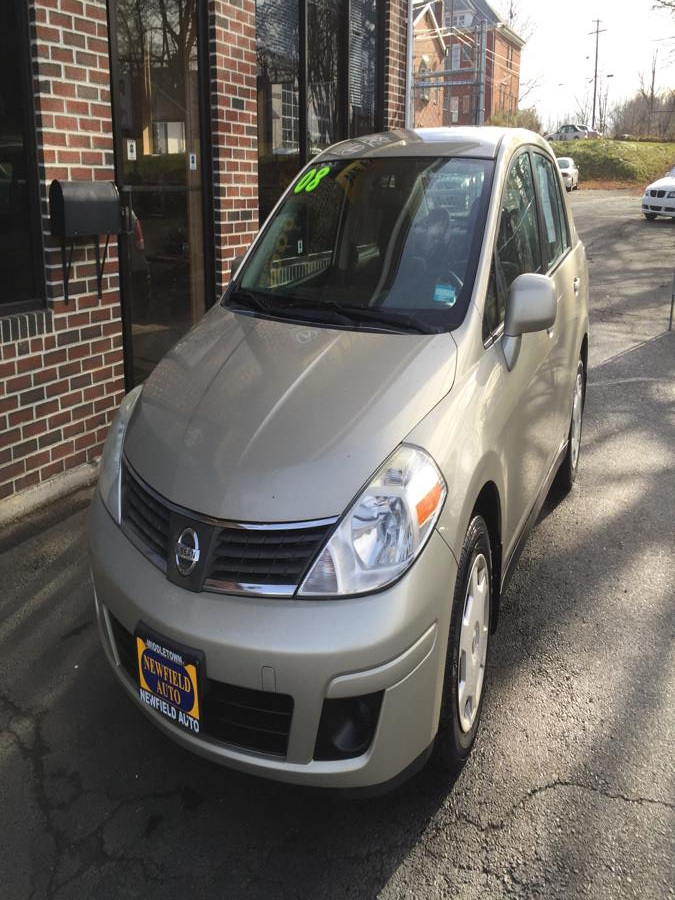 2008 Nissan Versa 4dr Sdn I4 Auto 1.8 S, available for sale in Middletown, Connecticut | Newfield Auto Sales. Middletown, Connecticut