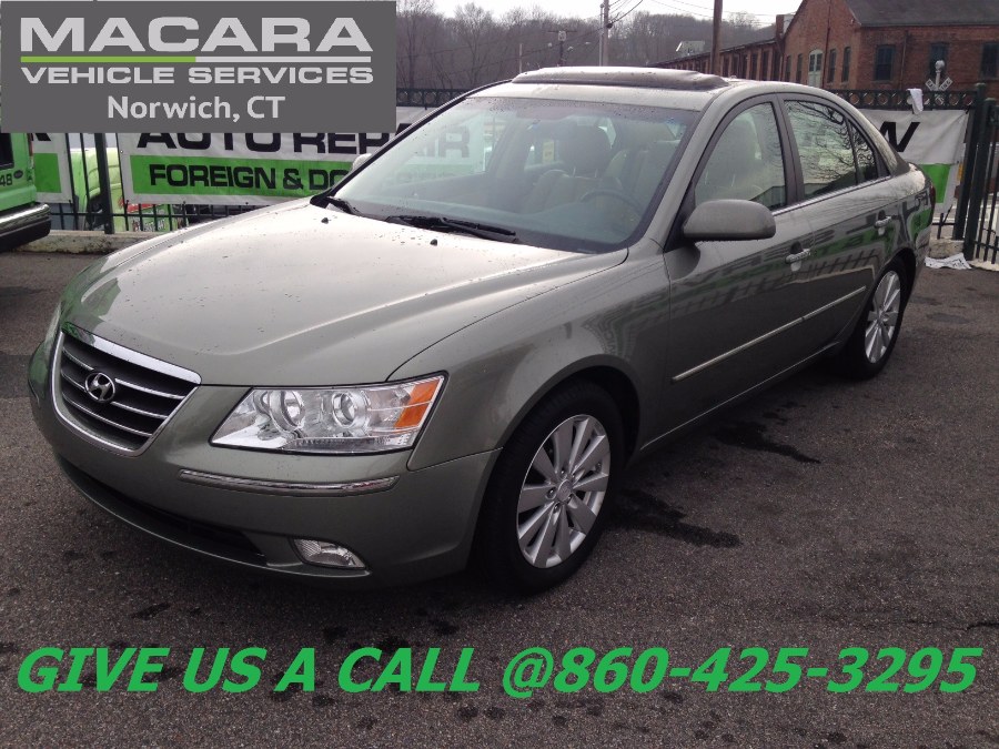 2009 Hyundai Sonata 4dr Sdn V6 Auto Limited, available for sale in Norwich, Connecticut | MACARA Vehicle Services, Inc. Norwich, Connecticut