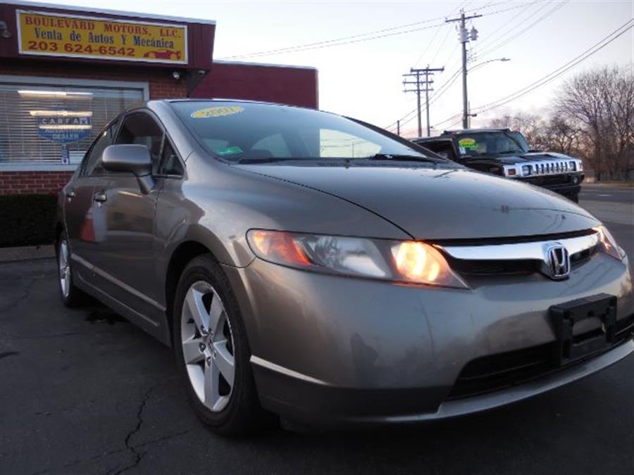 2007 Honda Civic EX Sedan AT, available for sale in New Haven, Connecticut | Boulevard Motors LLC. New Haven, Connecticut