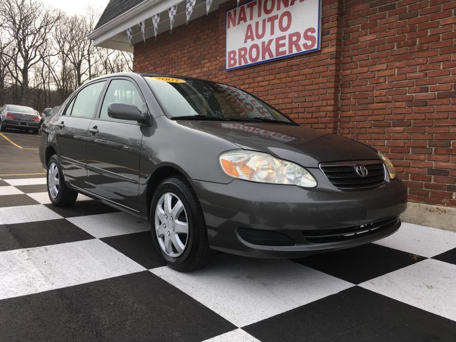 2007 Toyota Corolla 4dr Sdn Auto LE, available for sale in Waterbury, Connecticut | National Auto Brokers, Inc.. Waterbury, Connecticut