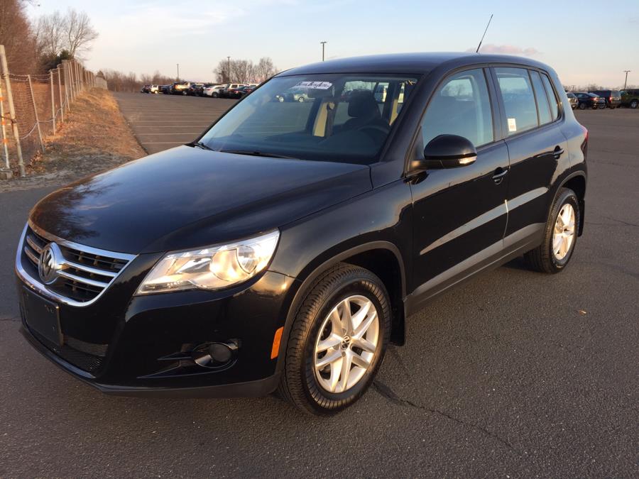 2011 Volkswagen Tiguan 4WD 4dr SE 4Motion wSunroof &, available for sale in New Britain, Connecticut | Central Auto Sales & Service. New Britain, Connecticut