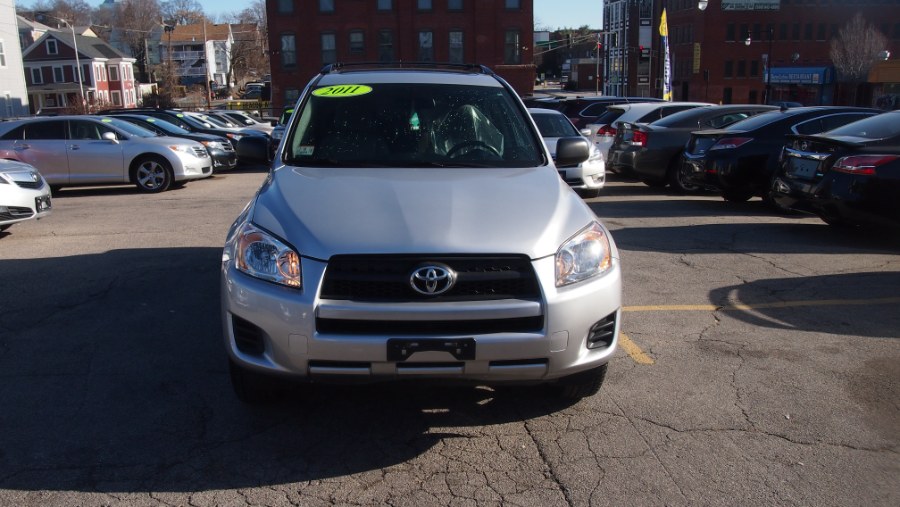 2011 Toyota RAV4 4WD 4dr 4-cyl 4-Spd AT (Natl) Moon Sun/roof, available for sale in Worcester, Massachusetts | Hilario's Auto Sales Inc.. Worcester, Massachusetts