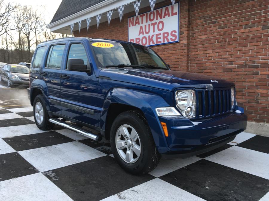 2010 Jeep Liberty 4WD 4dr Sport, available for sale in Waterbury, Connecticut | National Auto Brokers, Inc.. Waterbury, Connecticut