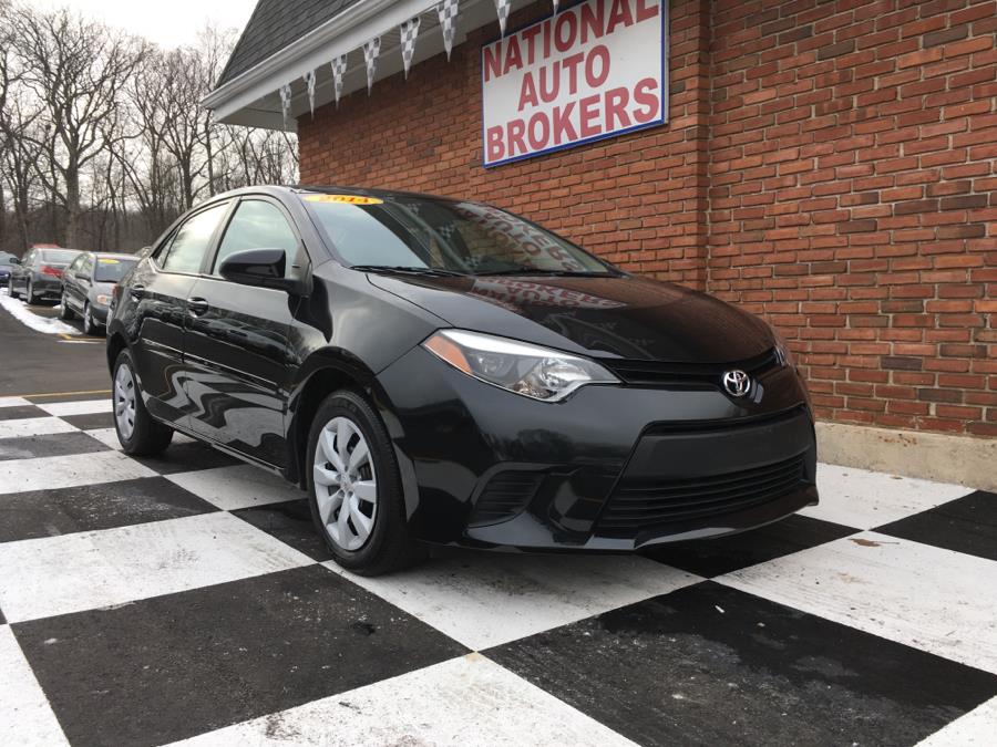 2014 Toyota Corolla 4dr Sdn Auto L, available for sale in Waterbury, Connecticut | National Auto Brokers, Inc.. Waterbury, Connecticut