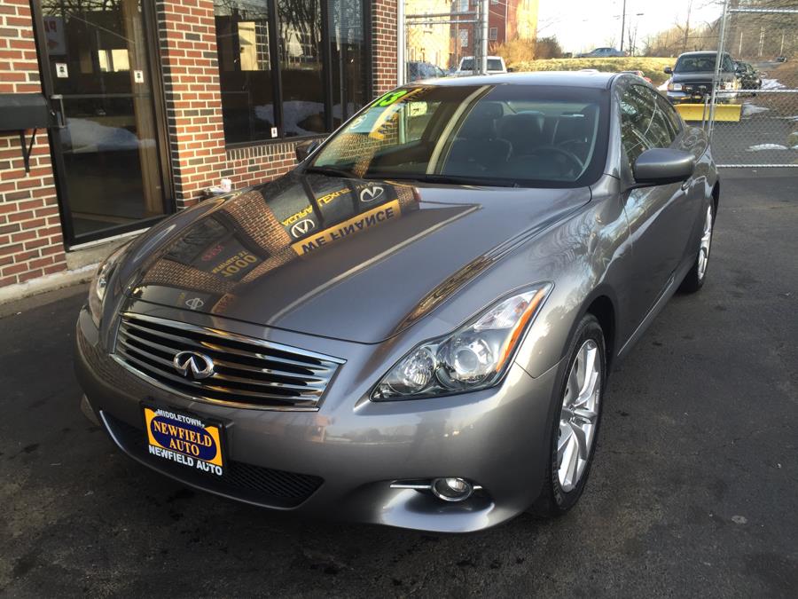 2013 Infiniti G37 Coupe 2dr x AWD, available for sale in Middletown, Connecticut | Newfield Auto Sales. Middletown, Connecticut