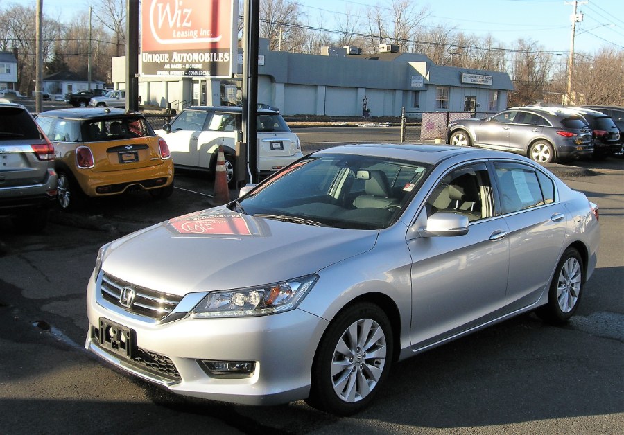 2014 Honda Accord Sedan 4dr V6 Auto Touring, available for sale in Stratford, Connecticut | Wiz Leasing Inc. Stratford, Connecticut