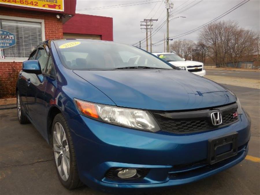2012 Honda Civic Si Sedan 6-Speed MT, available for sale in New Haven, Connecticut | Boulevard Motors LLC. New Haven, Connecticut