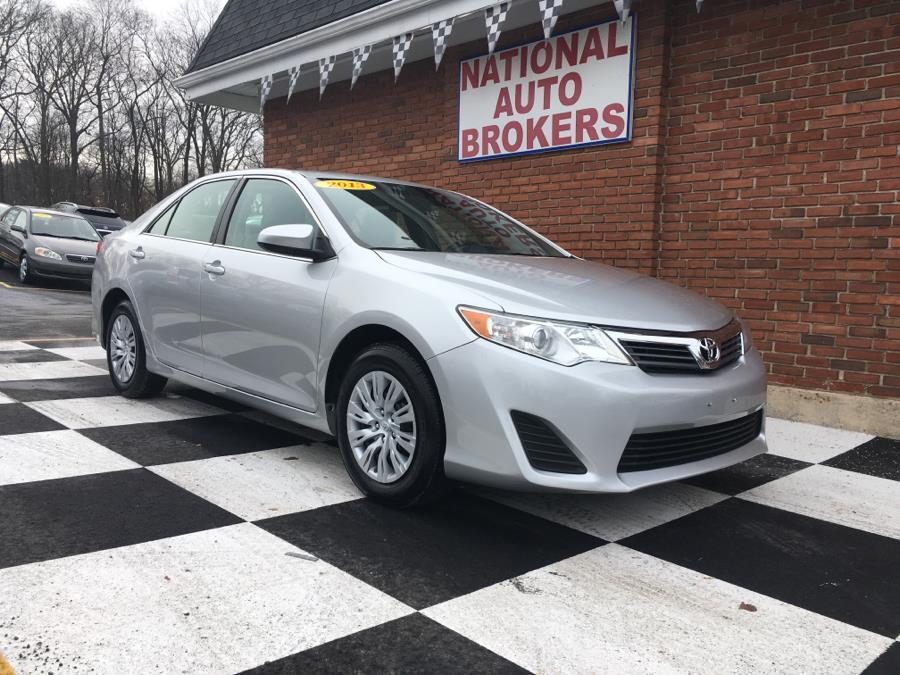 2013 Toyota Camry 4dr Sdn Auto LE, available for sale in Waterbury, Connecticut | National Auto Brokers, Inc.. Waterbury, Connecticut