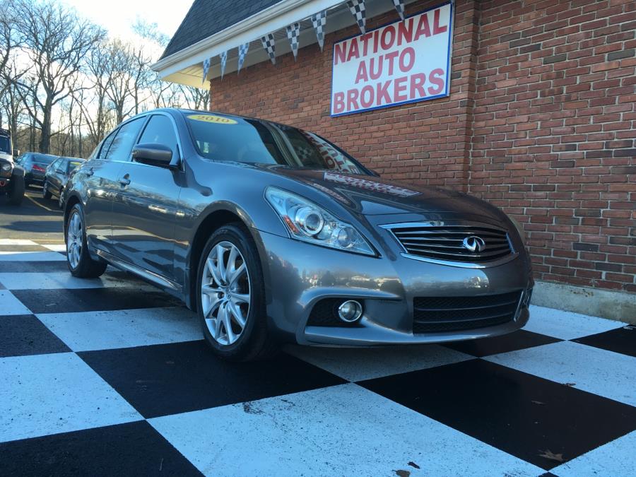 2010 Infiniti G37XS Sedan 4dr x Anniversary Edition *Ltd, available for sale in Waterbury, Connecticut | National Auto Brokers, Inc.. Waterbury, Connecticut