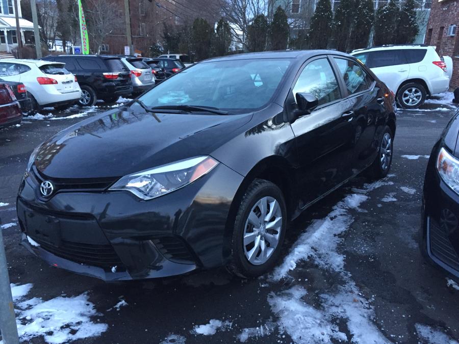 2014 Toyota Corolla 4dr Sdn CVT LE (Natl), available for sale in New Britain, Connecticut | Central Auto Sales & Service. New Britain, Connecticut