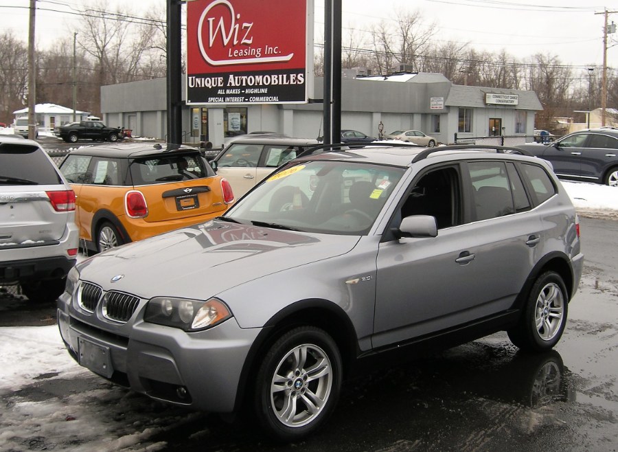2006 BMW X3 X3 4dr AWD 3.0i, available for sale in Stratford, Connecticut | Wiz Leasing Inc. Stratford, Connecticut