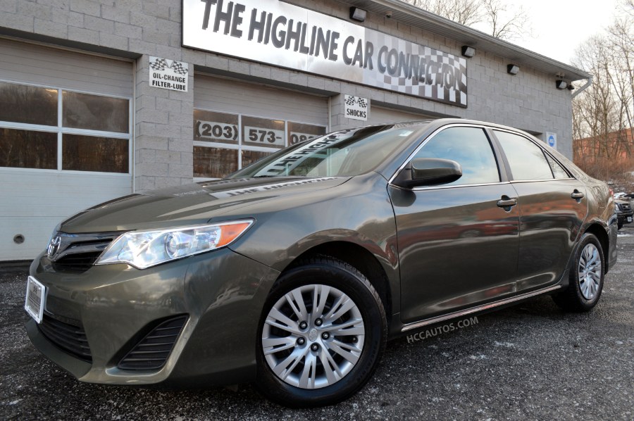 2013 Toyota Camry 4dr Sdn I4 Auto LE (Natl), available for sale in Waterbury, Connecticut | Highline Car Connection. Waterbury, Connecticut