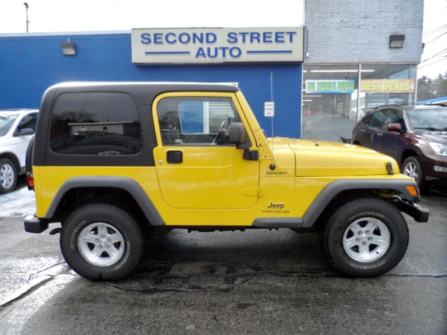 2004 Jeep Wrangler SPORT, available for sale in Manchester, New Hampshire | Second Street Auto Sales Inc. Manchester, New Hampshire