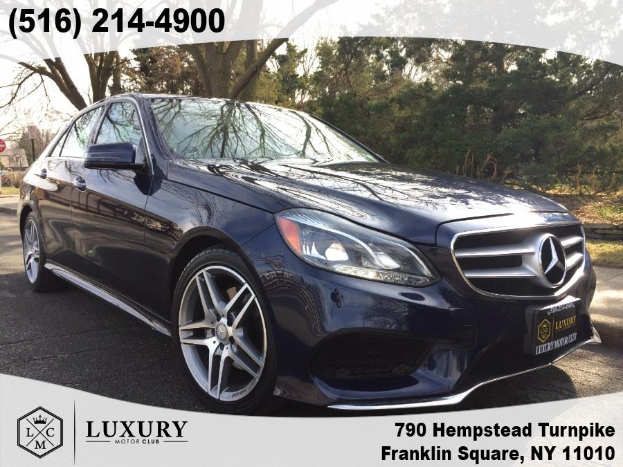 2015 Mercedes-Benz E-Class 4dr Sdn E350 Sport 4MATIC, available for sale in Franklin Square, New York | Luxury Motor Club. Franklin Square, New York
