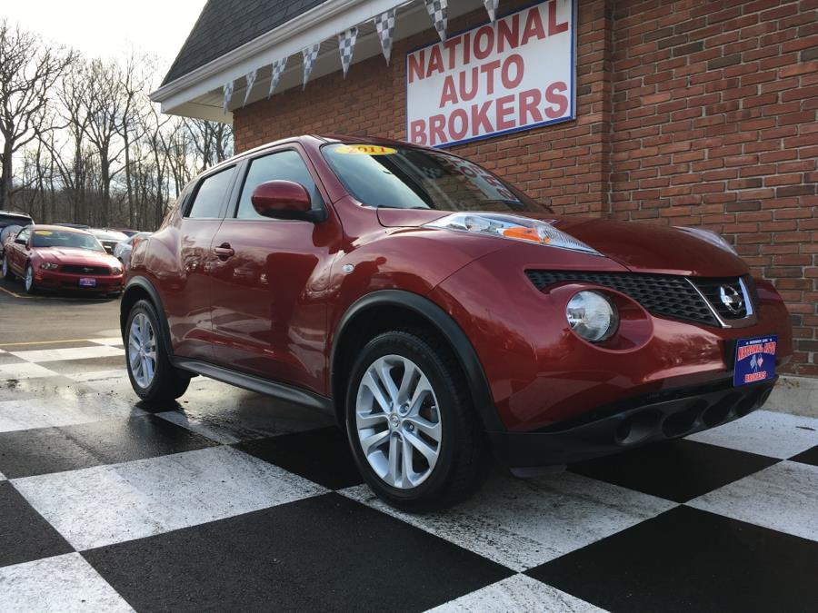 2011 Nissan JUKE 5dr Wgn SV AWD, available for sale in Waterbury, Connecticut | National Auto Brokers, Inc.. Waterbury, Connecticut