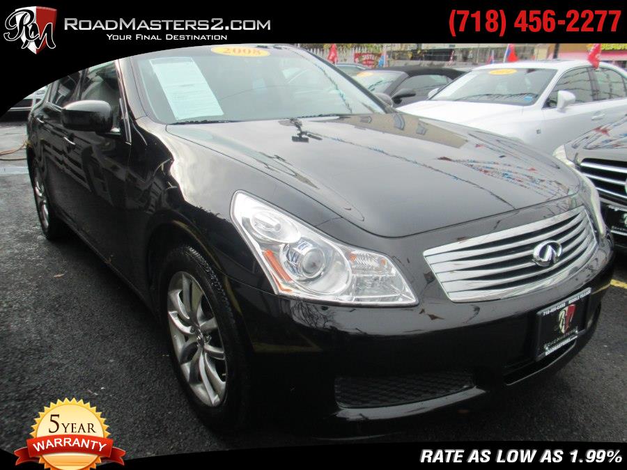 2008 Infiniti G35 Sedan 4dr x AWD, available for sale in Middle Village, New York | Road Masters II INC. Middle Village, New York