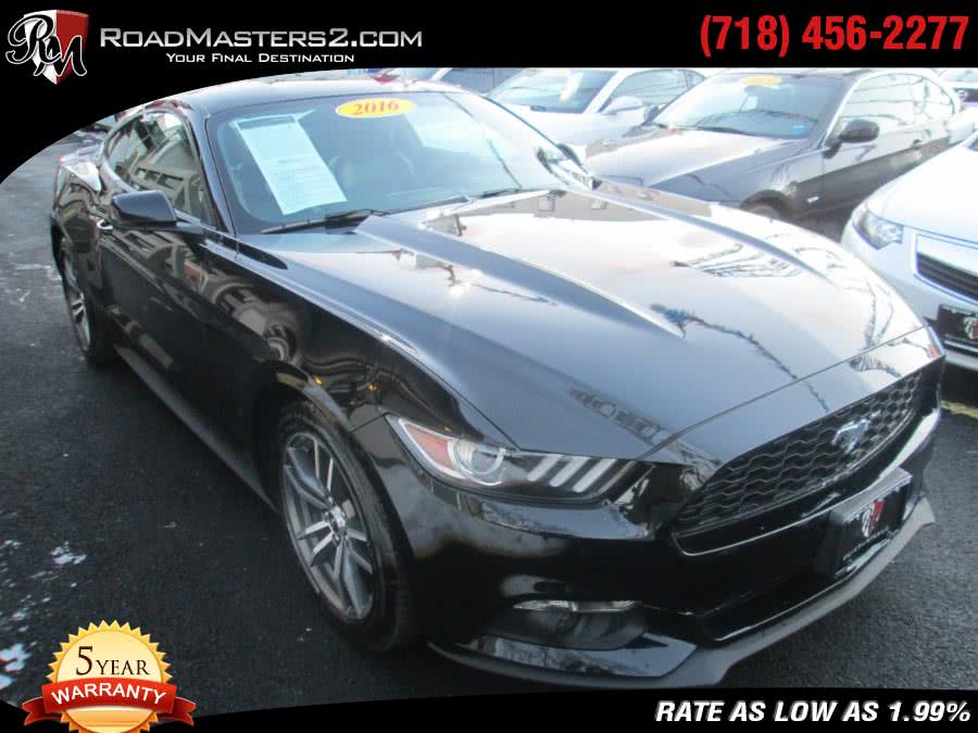 2016 Ford Mustang 2dr Fastback EcoBoost PremiumBack-Up Camera, available for sale in Middle Village, New York | Road Masters II INC. Middle Village, New York