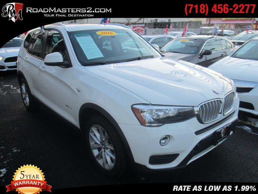 2016 BMW X3 AWD 4dr xDrive28i navi pano, available for sale in Middle Village, New York | Road Masters II INC. Middle Village, New York