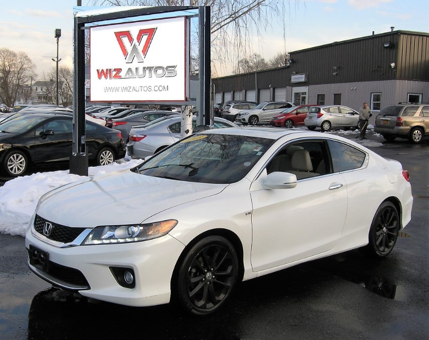 2013 Honda Accord Cpe 2dr V6 Auto EX-L, available for sale in Stratford, Connecticut | Wiz Leasing Inc. Stratford, Connecticut