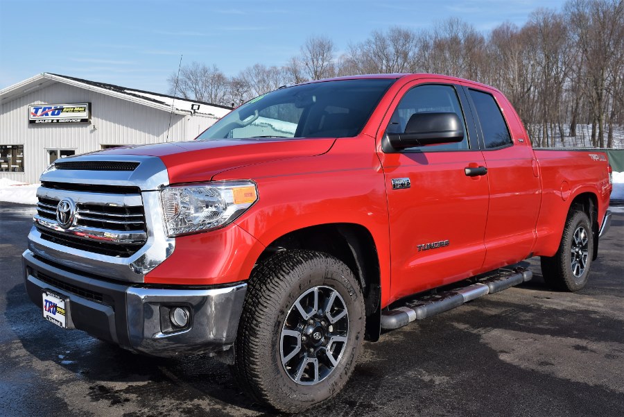 2016 Toyota Tundra 4WD Truck Double Cab 5.7L V8 6-Spd AT SR5 (Natl), available for sale in Berlin, Connecticut | Tru Auto Mall. Berlin, Connecticut