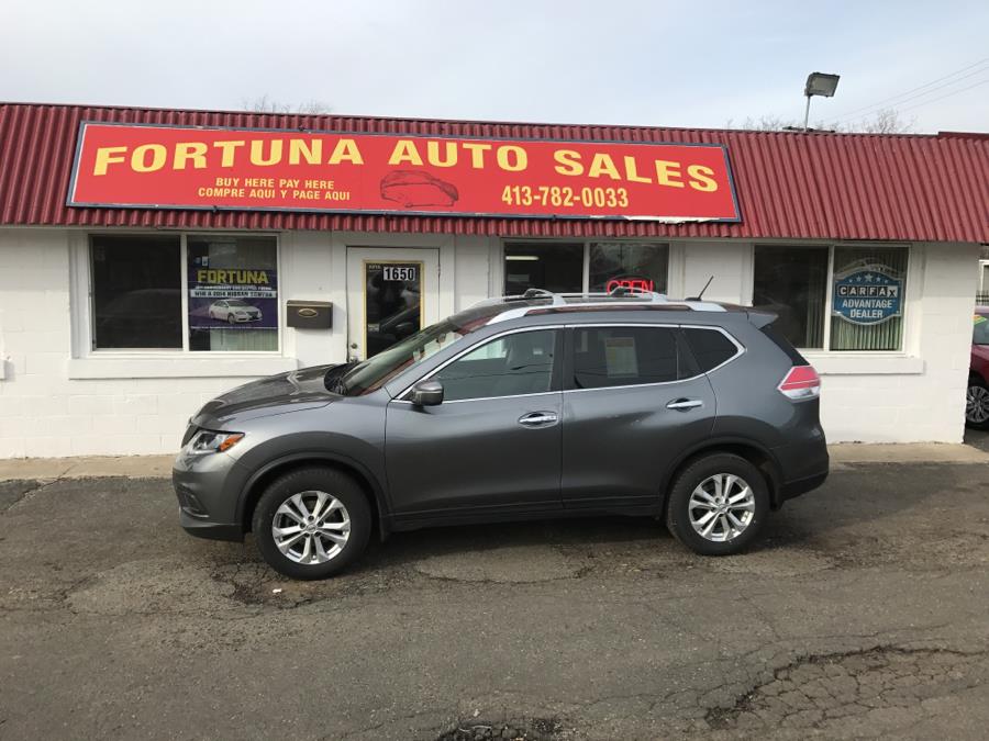 2015 Nissan Rogue AWD 4dr SV, available for sale in Springfield, Massachusetts | Fortuna Auto Sales Inc.. Springfield, Massachusetts