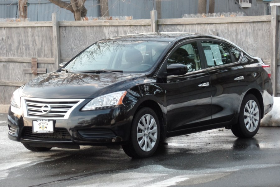 2013 Nissan Sentra 4dr Sdn I4 CVT SV, available for sale in Manchester, Connecticut | Jay's Auto. Manchester, Connecticut