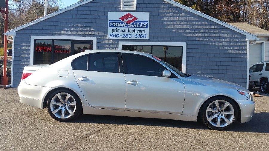 2005 BMW 5 Series 545i 4dr Sdn, available for sale in Thomaston, CT