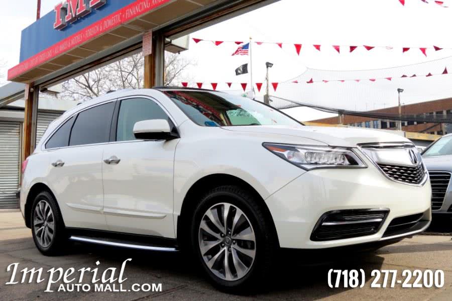 2014 Acura MDX SH-AWD 4dr Tech/Entertainment Pkg, available for sale in Brooklyn, New York | Imperial Auto Mall. Brooklyn, New York