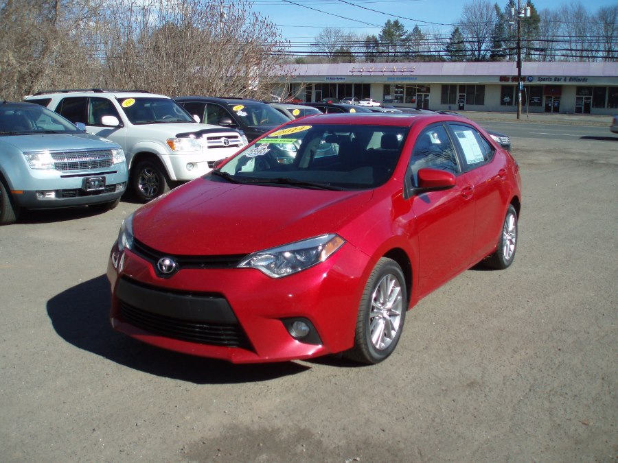 2014 Toyota Corolla 4dr Sdn CVT LE Premium (Natl), available for sale in Manchester, Connecticut | Vernon Auto Sale & Service. Manchester, Connecticut
