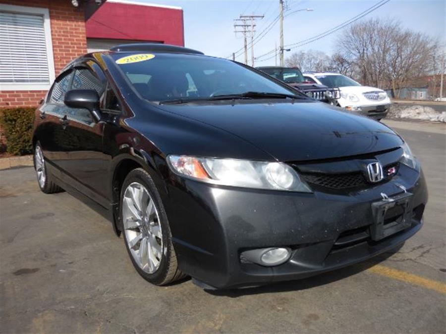 2009 Honda Civic Si Sedan 6-Speed MT, available for sale in New Haven, Connecticut | Boulevard Motors LLC. New Haven, Connecticut
