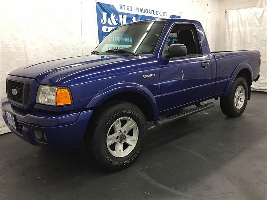 2004 Ford Ranger 4wd Reg Cab Edge, available for sale in Naugatuck, Connecticut | J&M Automotive Sls&Svc LLC. Naugatuck, Connecticut