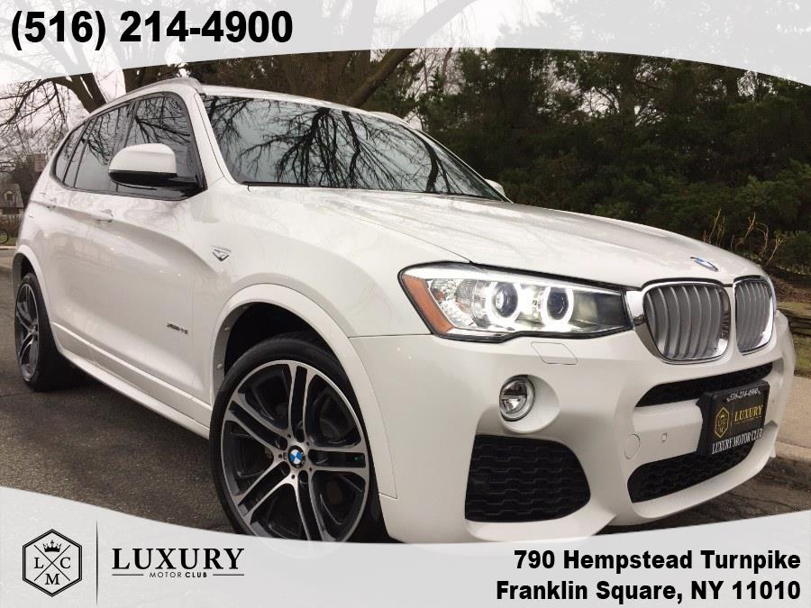 2016 BMW X3 AWD 4dr xDrive28i, available for sale in Franklin Square, New York | Luxury Motor Club. Franklin Square, New York